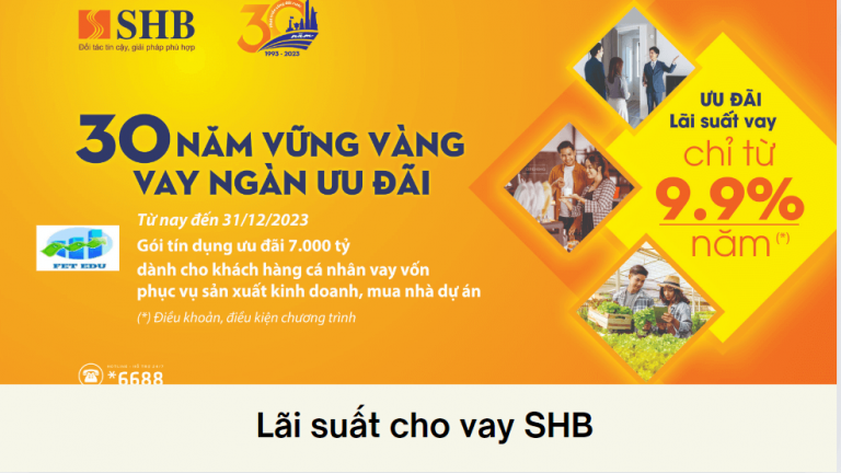 SHB là ngân hàng gì? Lãi suất cho vay SHB là bao nhiêu? 