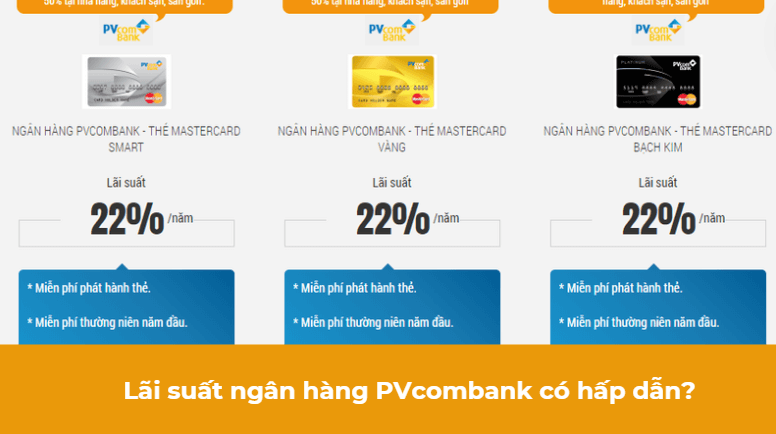 Lãi suất ngân hàng PVcombank có hấp dẫn