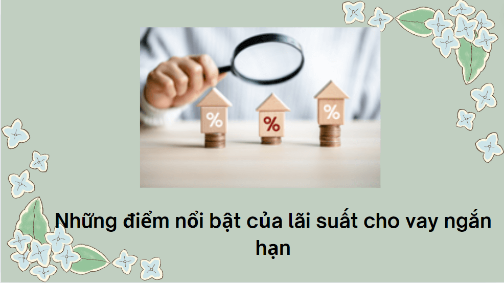 Những điểm nổi bật của lãi suất cho vay ngắn hạn