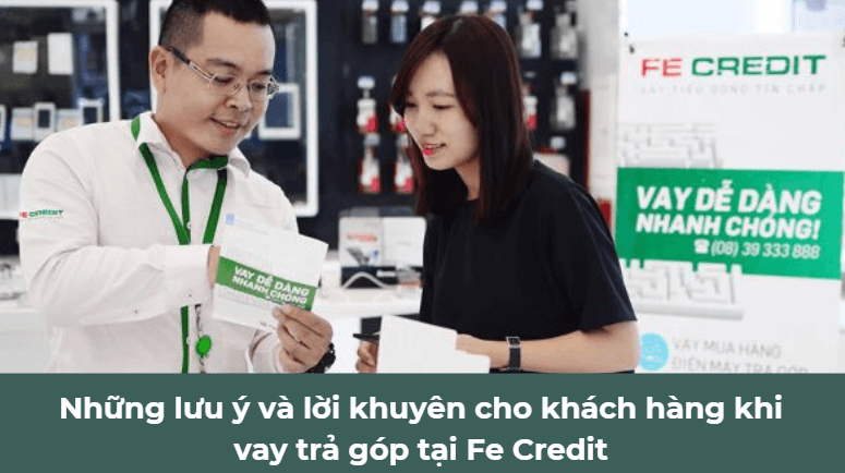 Có nên vay trả góp tại Fe Credit không