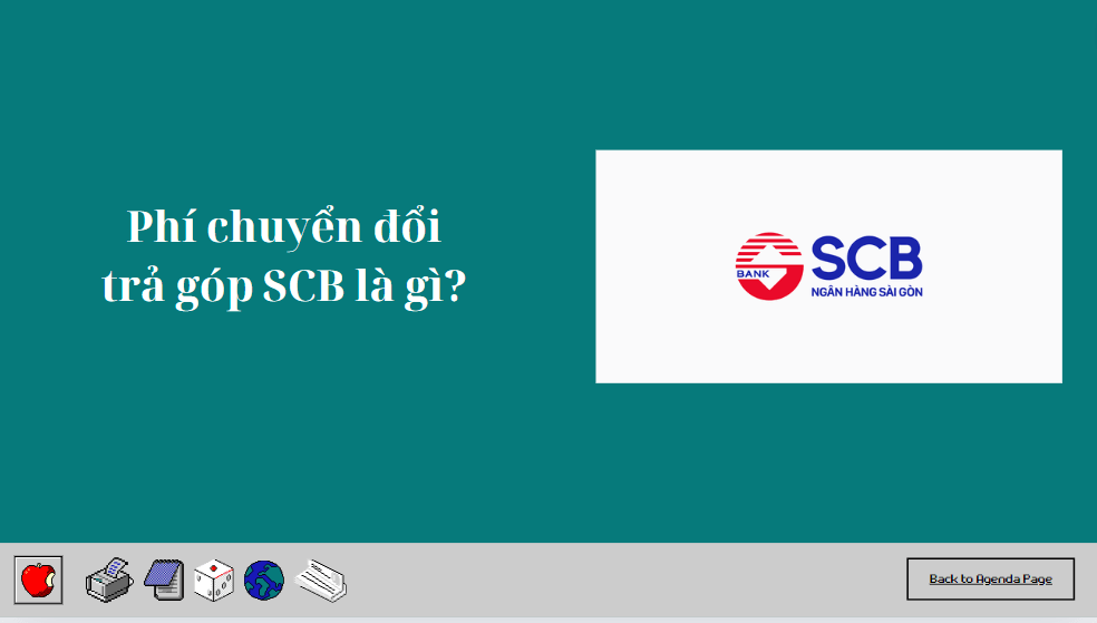 Phí chuyển đổi trả góp SCB là gì?