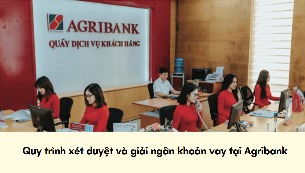 Quy trình xét duyệt và giải ngân khoản vay tại Agribank